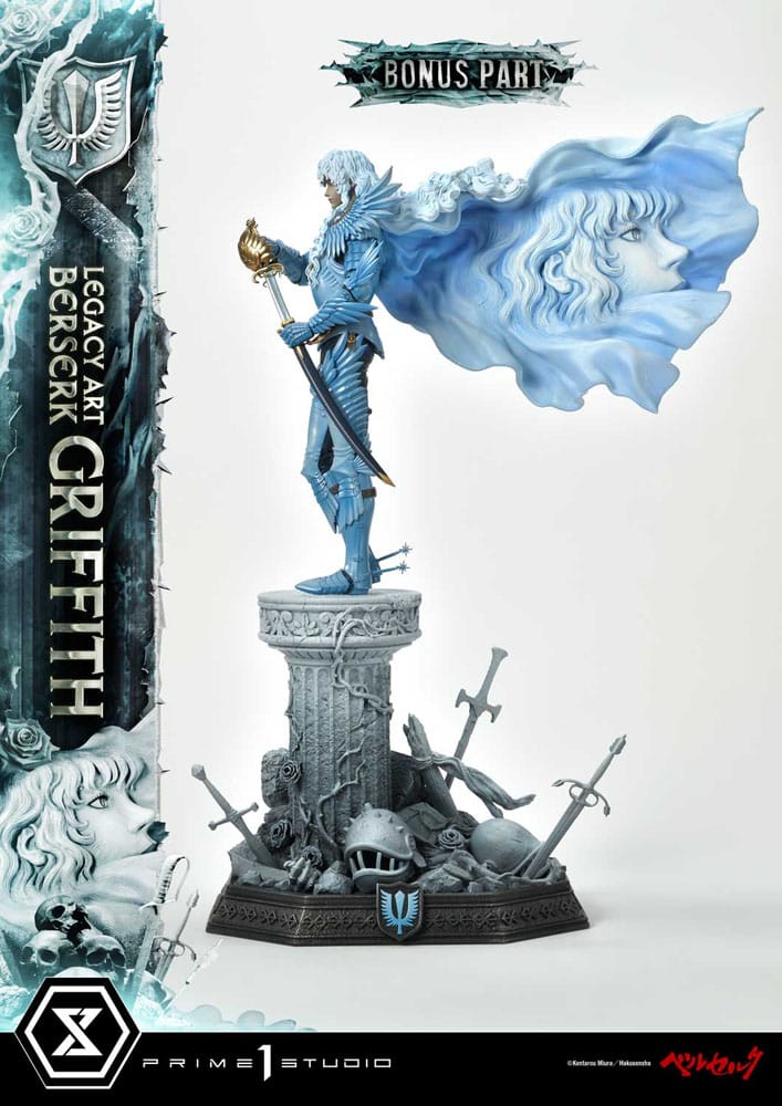 Berserk Legacy Art Kentaro Miura Statue statuette 1/6 Griffith Bonus Version 56 cm