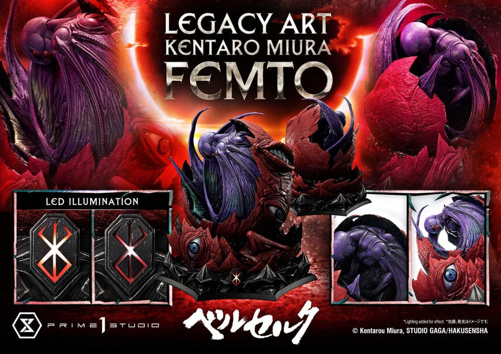 Berserk statuette Legacy Art Kentaro Miura 1/4 Femto 46 cm