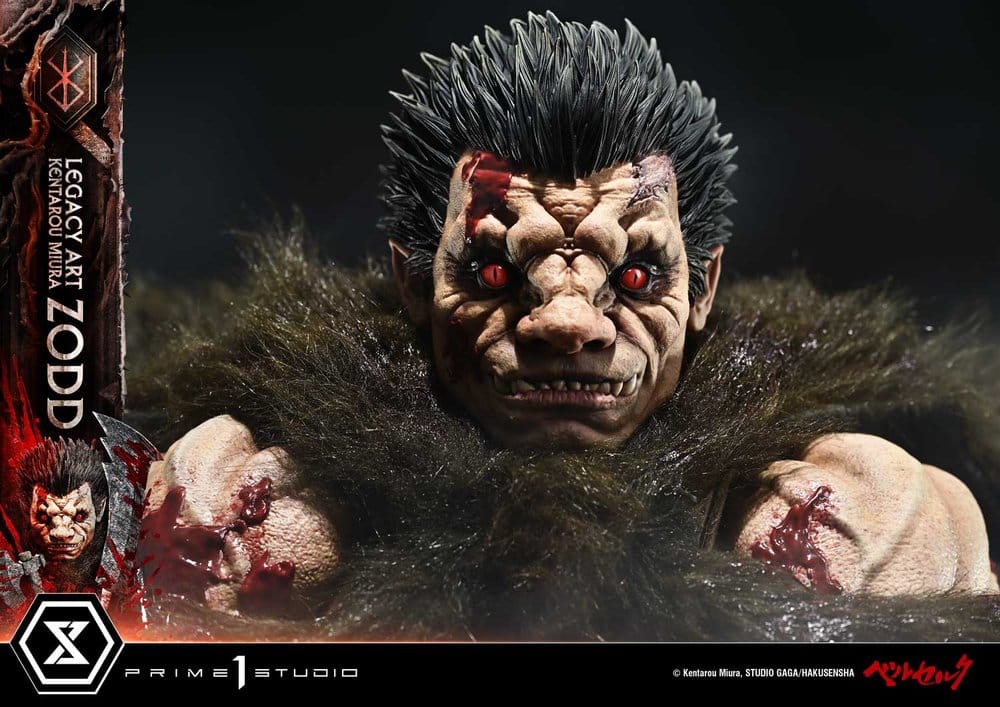 Berserk Legacy Art "Kentarou Miura" Statue 1/4 Zodd DX Bonus Version 88 cm