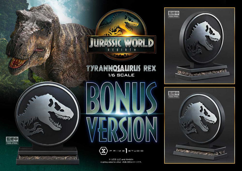 Jurassic World : Renaissance statuette Legacy Museum Collection 1/6 Tyrannosaurus Rex Bonus Version 94 cm