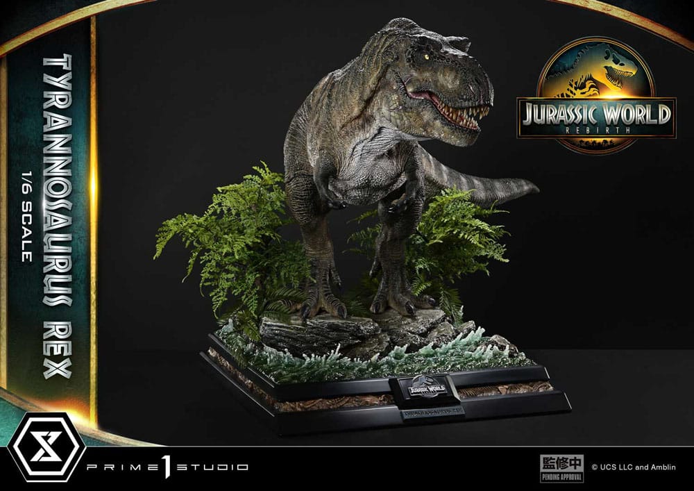 Jurassic World : Renaissance statuette Legacy Museum Collection 1/6 Tyrannosaurus Rex Bonus Version 94 cm