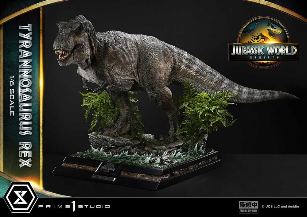 Jurassic World : Renaissance statuette Legacy Museum Collection 1/6 Tyrannosaurus Rex Bonus Version 94 cm