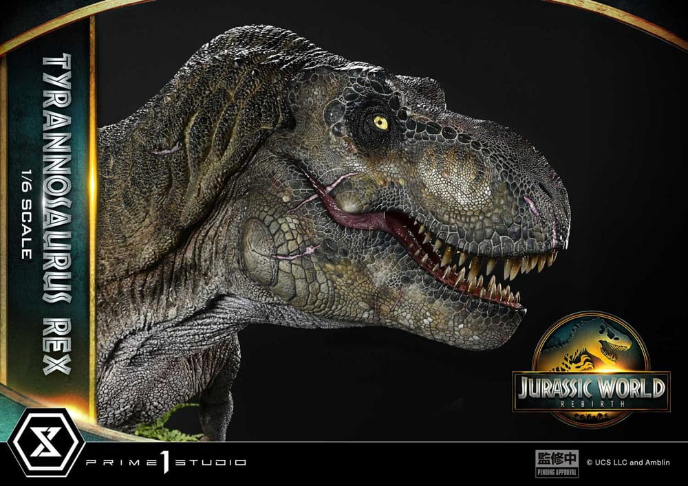 Jurassic World : Renaissance statuette Legacy Museum Collection 1/6 Tyrannosaurus Rex Bonus Version 94 cm