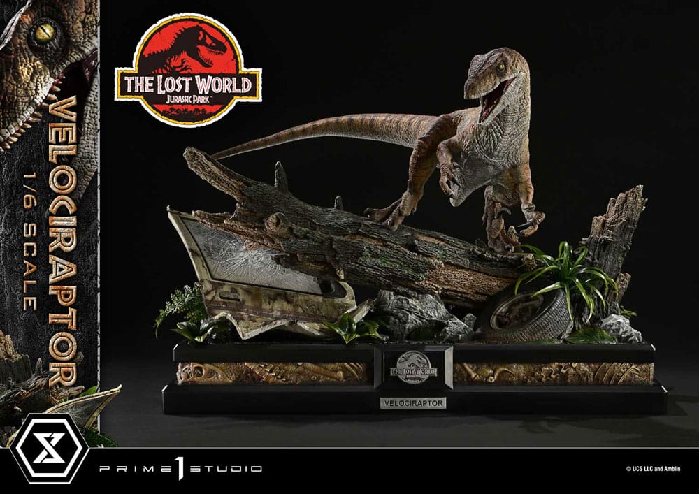 Jurassic Park II statuette Legacy Museum Collection 1/6 Velociraptor 41 cm