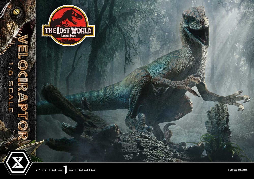 Jurassic Park II statuette Legacy Museum Collection 1/6 Velociraptor 41 cm