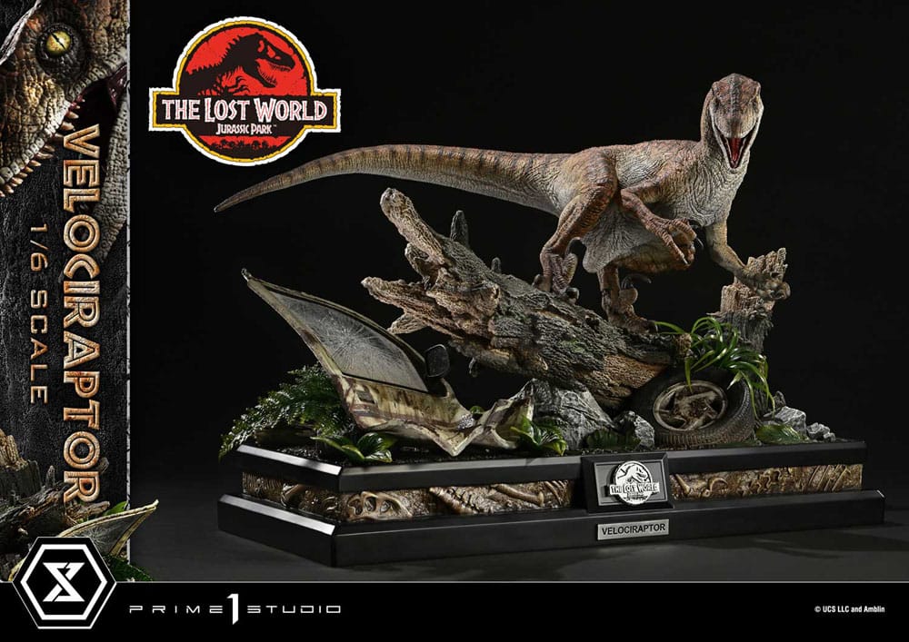 Jurassic Park II statuette Legacy Museum Collection 1/6 Velociraptor 41 cm