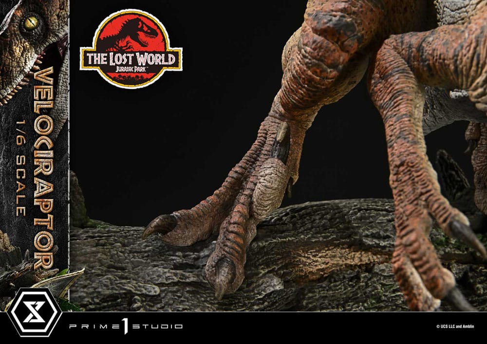 Jurassic Park II statuette Legacy Museum Collection 1/6 Velociraptor 41 cm