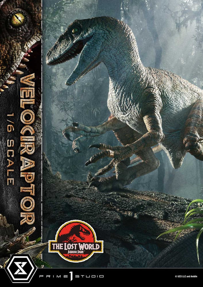 Jurassic Park II statuette Legacy Museum Collection 1/6 Velociraptor 41 cm