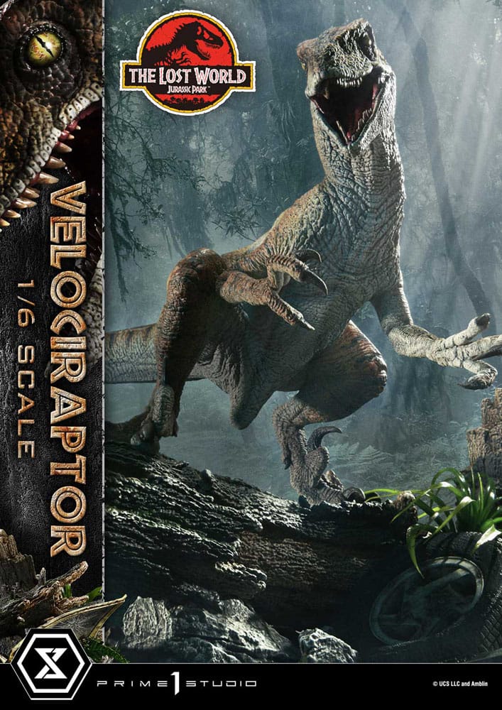 Jurassic Park II statuette Legacy Museum Collection 1/6 Velociraptor 41 cm