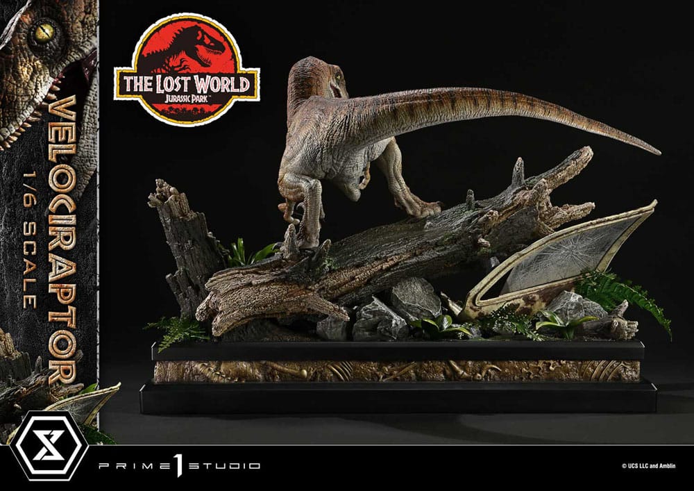 Jurassic Park II statuette Legacy Museum Collection 1/6 Velociraptor Bonus Version 41 cm
