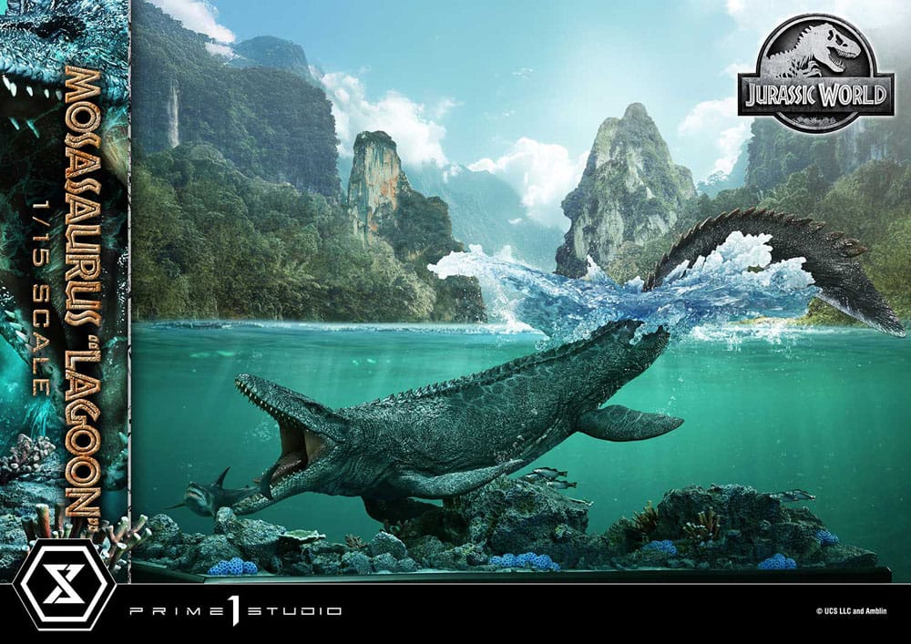 Jurassic World statuette Legacy Museum Collection 1/15 Mosasaurus "Lagoon" 57 cm