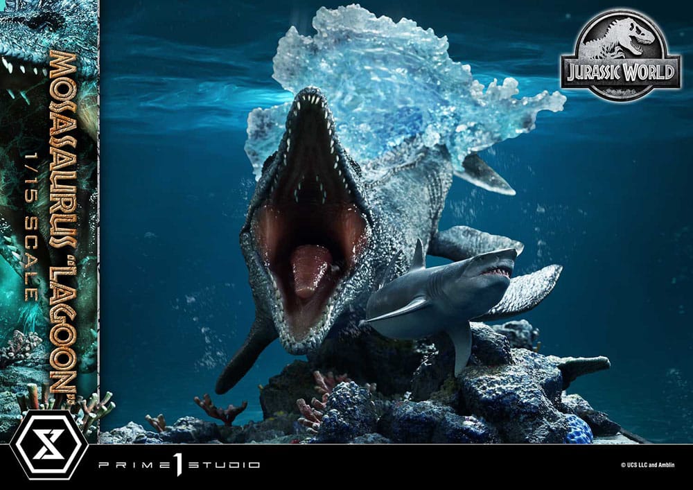 Jurassic World statuette Legacy Museum Collection 1/15 Mosasaurus "Lagoon" 57 cm