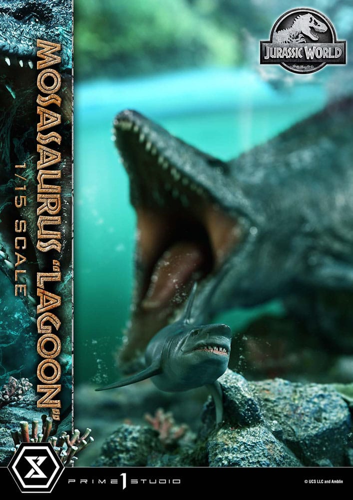 Jurassic World statuette Legacy Museum Collection 1/15 Mosasaurus "Lagoon" 57 cm