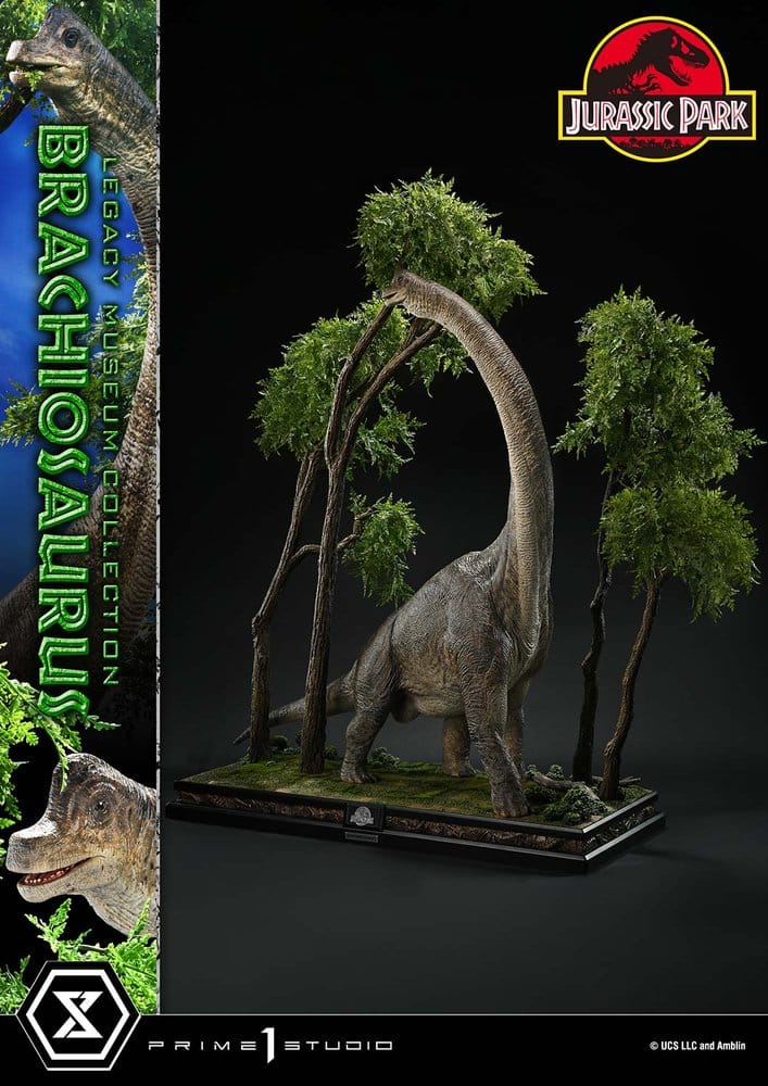 Jurassic Park (Film) Legacy Museum Collection statue 1/15 Brachiosaurus Bonus Version 128 cm