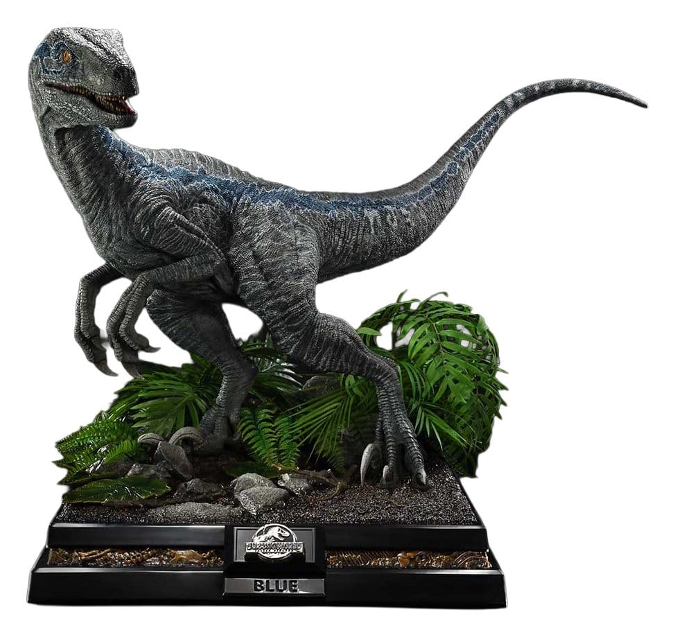 Jurassic World: Fallen Kingdom (Film) statuette Legacy Museum Collection 1/2 Blue 88 cm