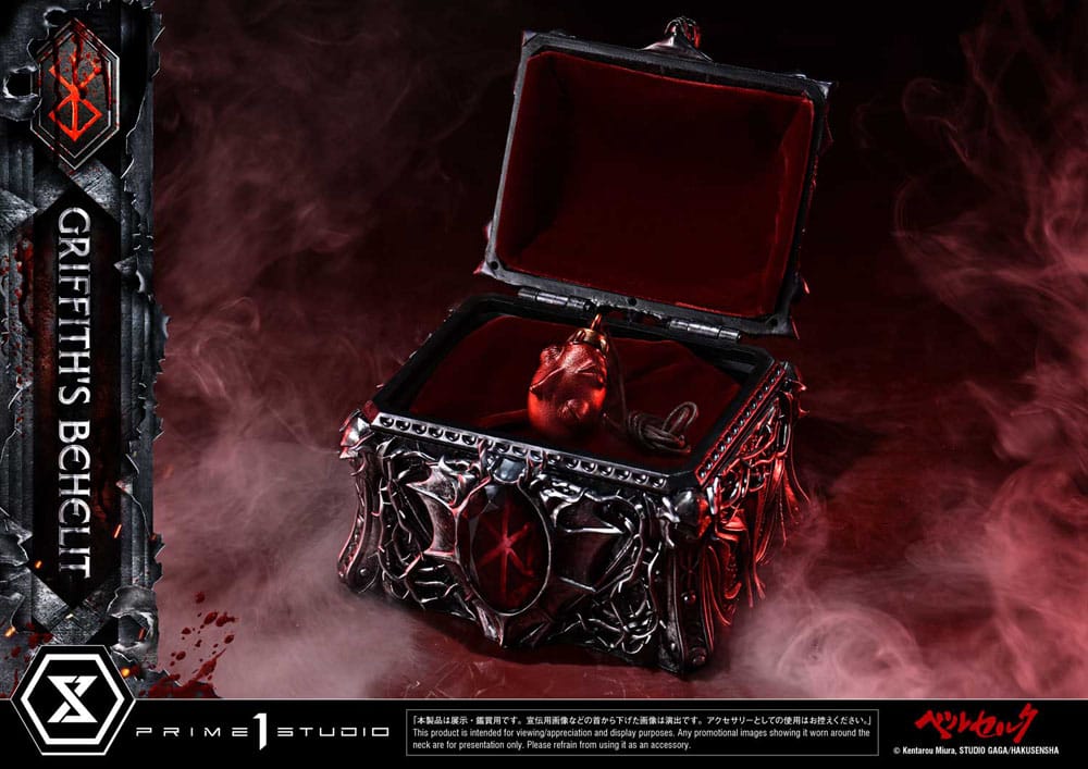 Berserk statuette 1/1 Life Scale Griffith's Behelit 6 cm
