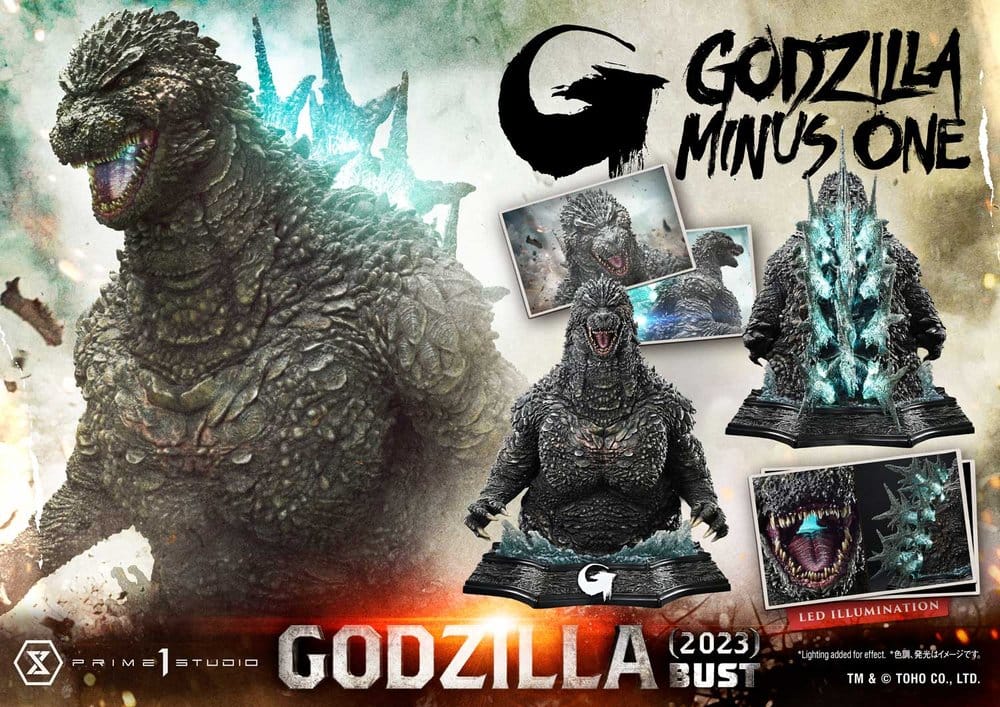 Godzilla Minus One (Film) buste 1/1 Godzilla (2023) Bonus Ver. 87 cm