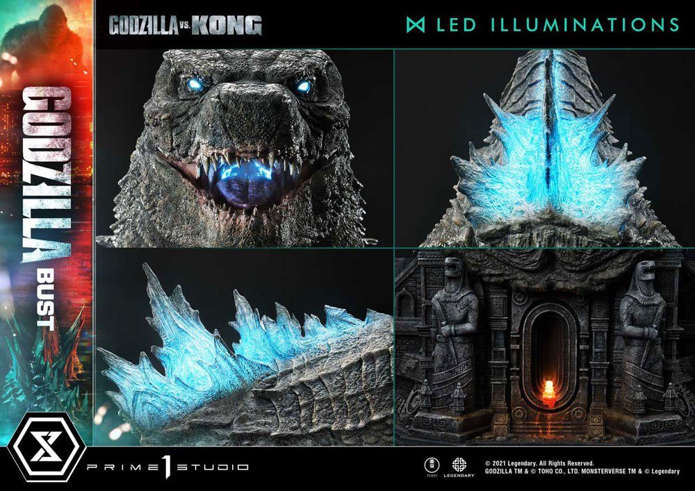 Godzilla vs Kong buste Godzilla Bonus Version 75 cm