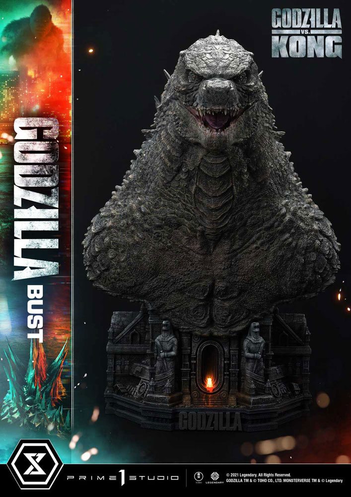 Godzilla vs Kong buste Godzilla Bonus Version 75 cm