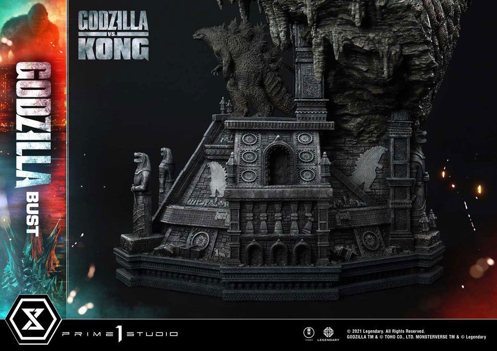 Godzilla vs Kong buste Godzilla Bonus Version 75 cm