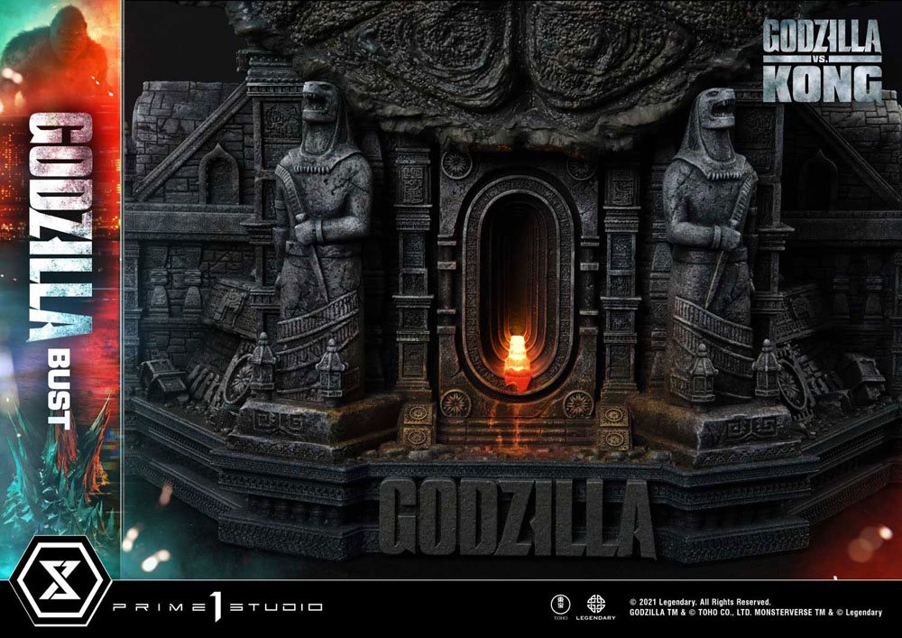 Godzilla vs Kong buste Godzilla Bonus Version 75 cm