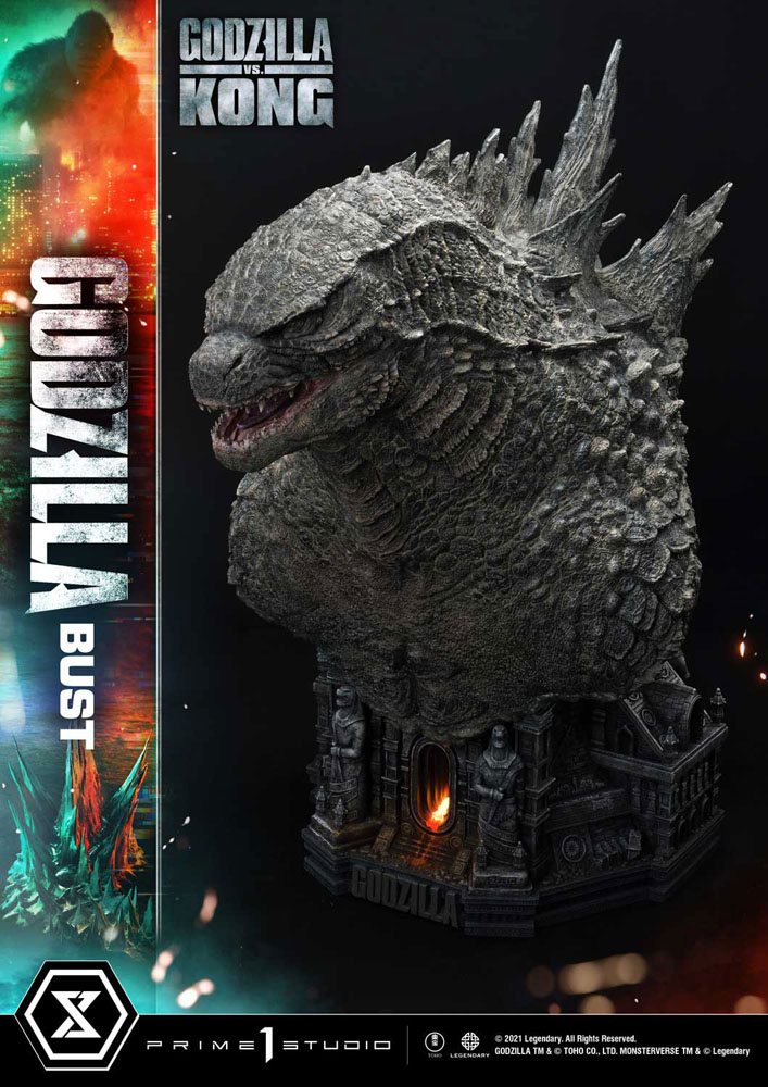 Godzilla vs Kong buste Godzilla Bonus Version 75 cm