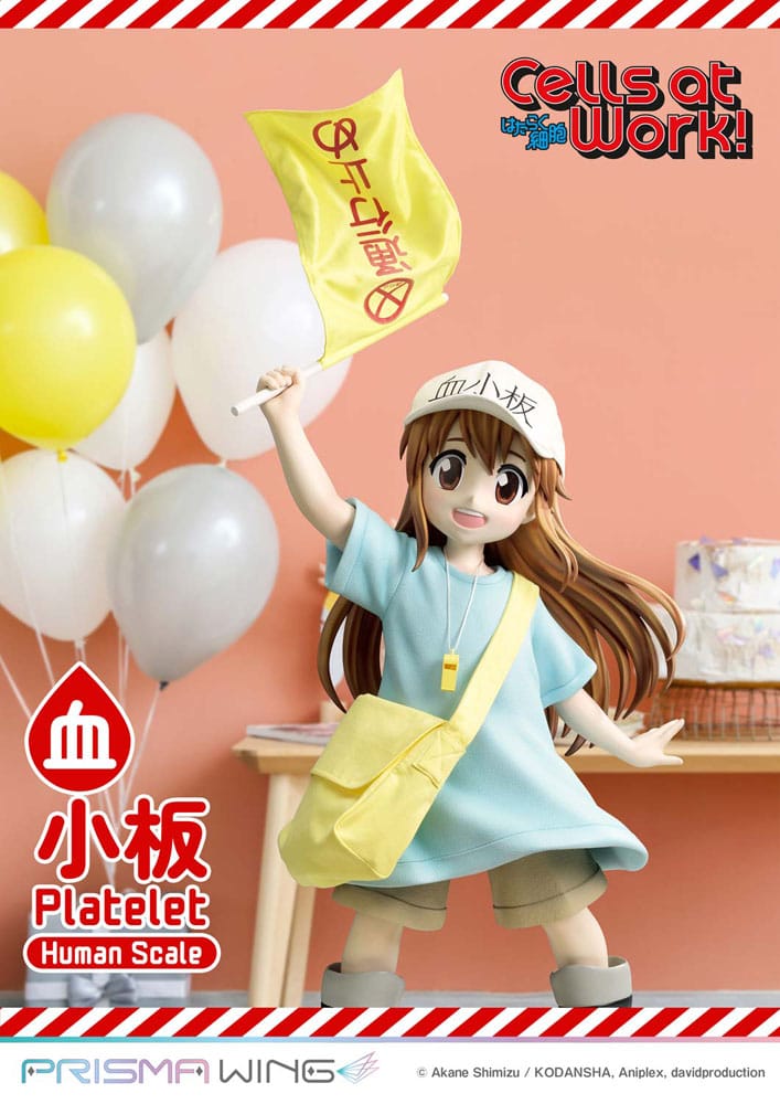 Cells at Work! Life Scale Masterline Series statuette Platelet 100 cm