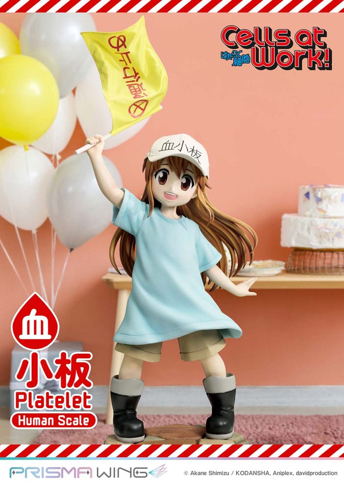 Cells at Work! Life Scale Masterline Series statuette Platelet 100 cm