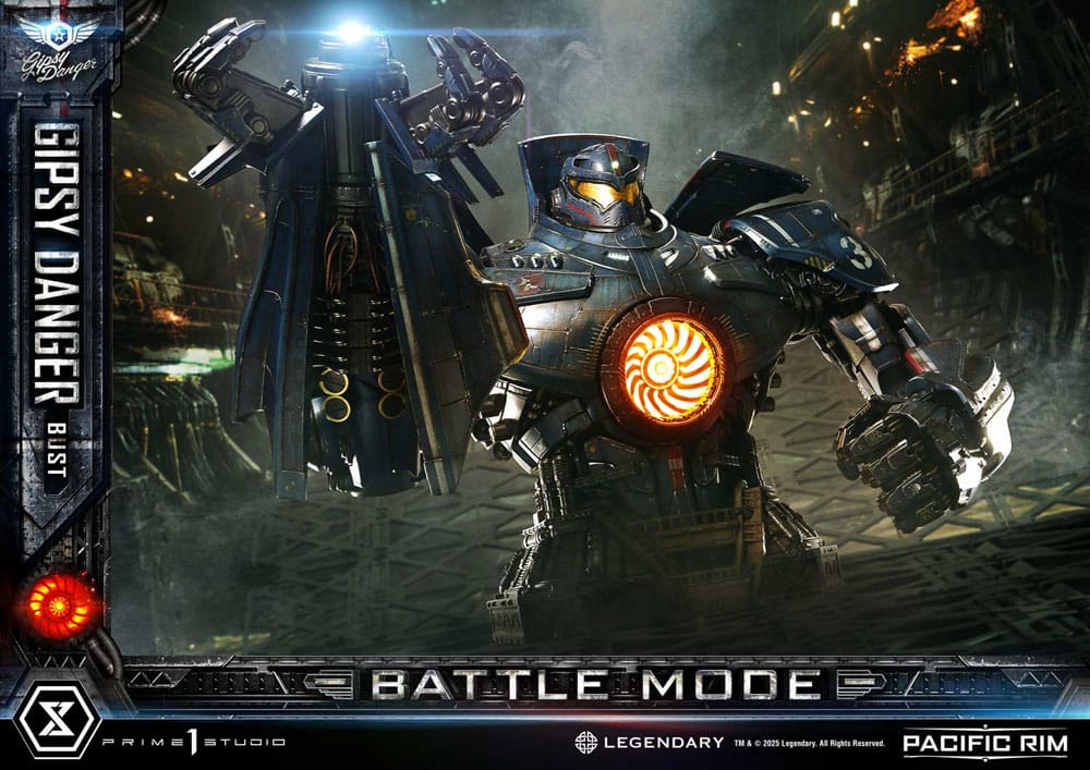 Pacific Rim buste 1/1 Gipsy Danger Battle Mode 75 cm