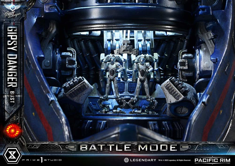 Pacific Rim buste 1/1 Gipsy Danger Battle Mode 75 cm