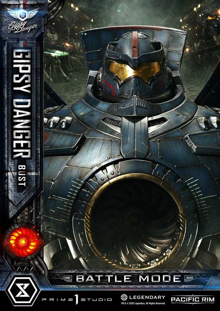 Pacific Rim buste 1/1 Gipsy Danger Battle Mode 75 cm