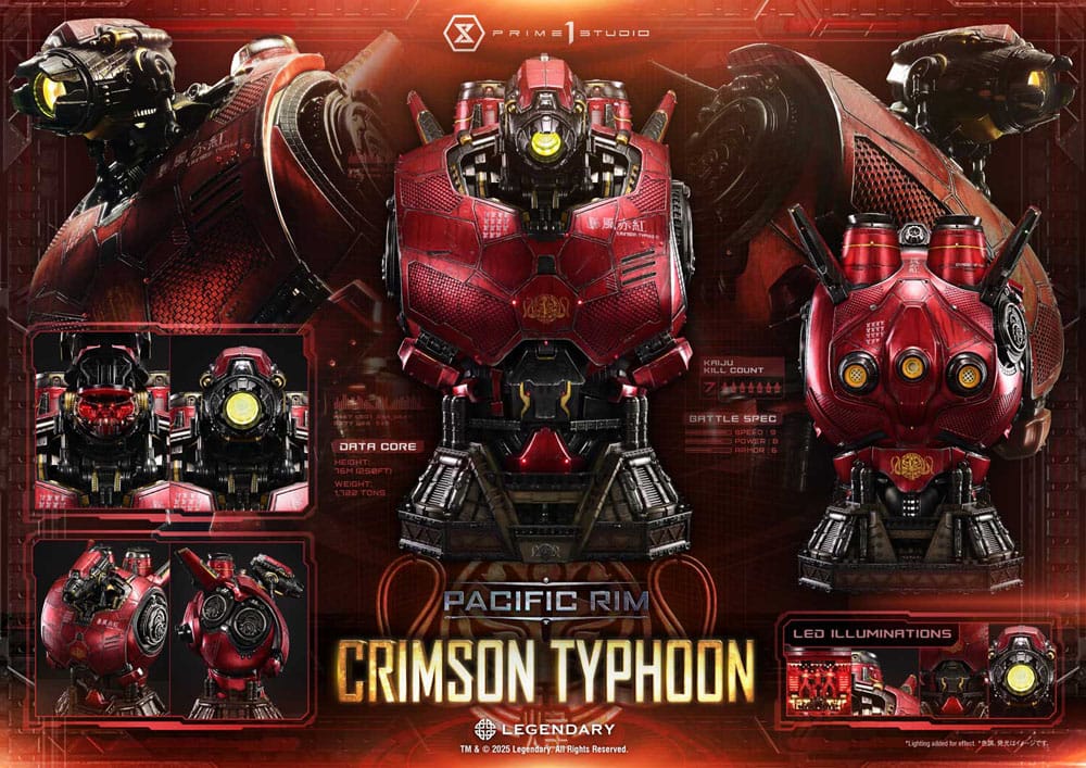 Pacific Rim buste 1/1 Crimson Typhoon 73 cm