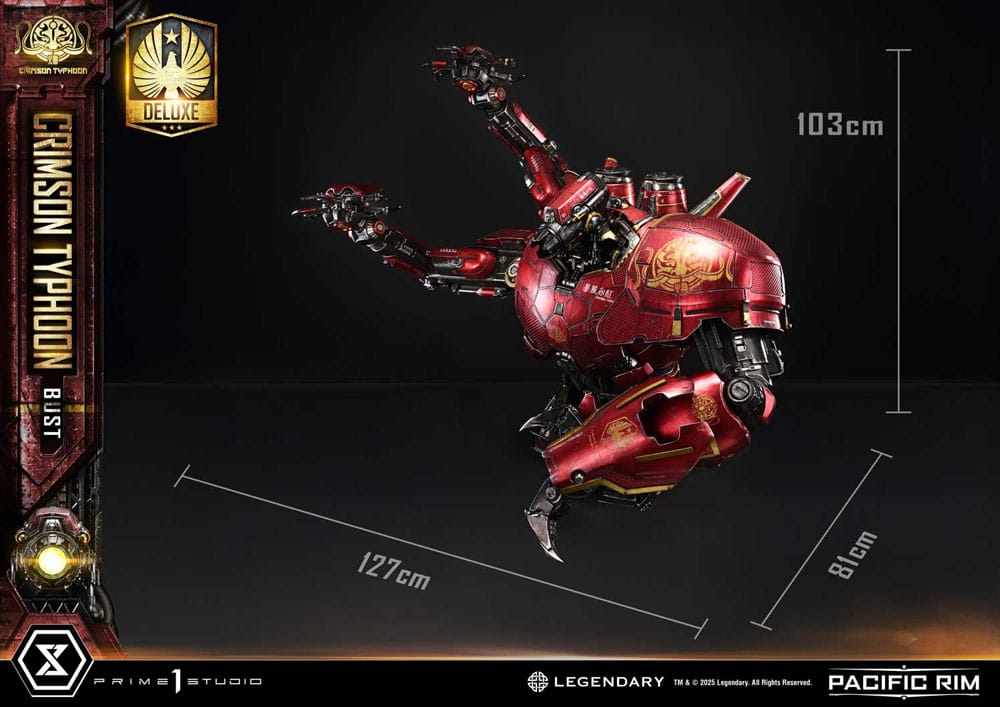 Pacific Rim buste 1/1 Crimson Typhoon Deluxe Version 103 cm