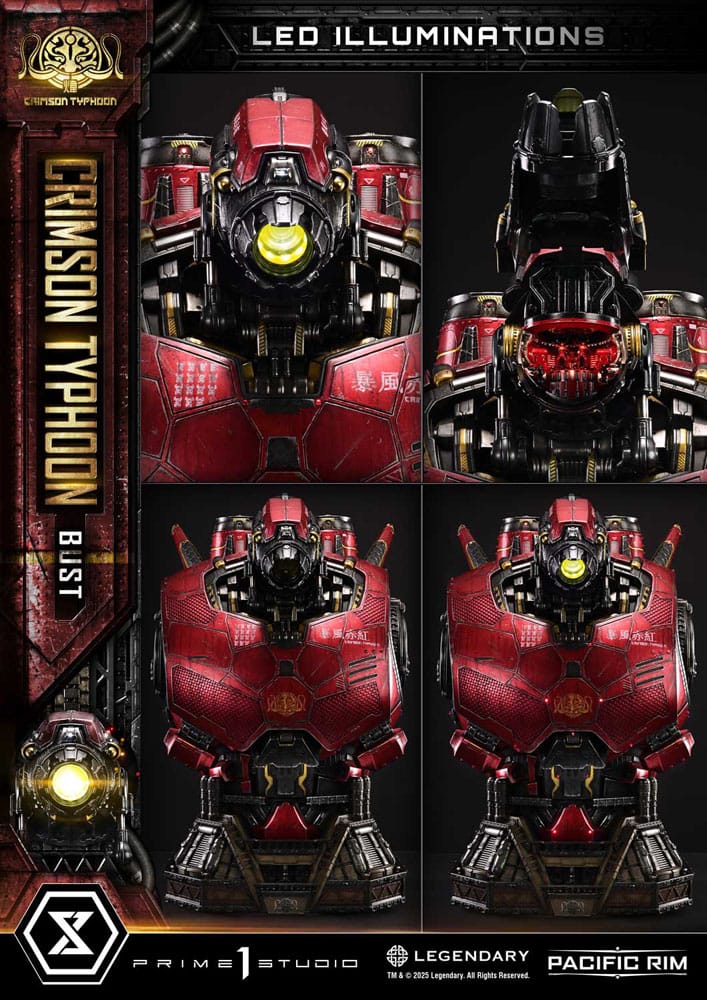 Pacific Rim buste 1/1 Crimson Typhoon Deluxe Version 103 cm
