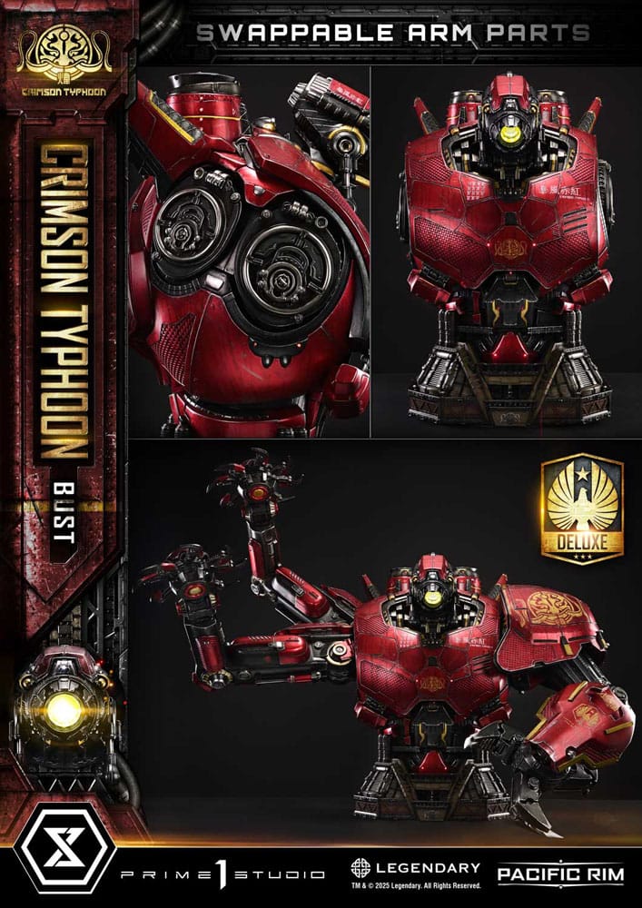 Pacific Rim buste 1/1 Crimson Typhoon Deluxe Version 103 cm
