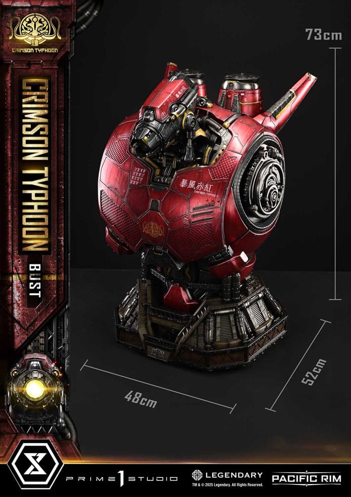 Pacific Rim buste 1/1 Crimson Typhoon Deluxe Version 103 cm