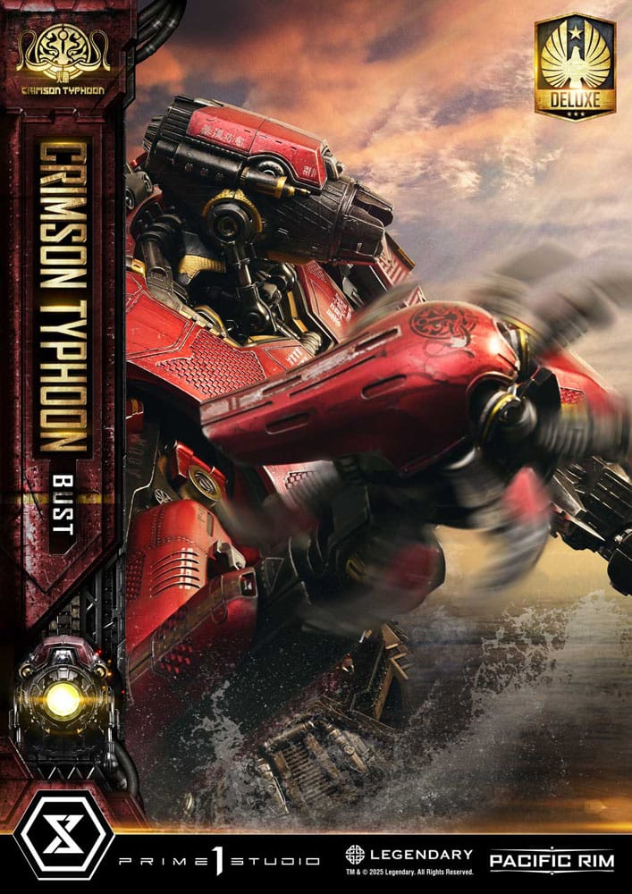 Pacific Rim buste 1/1 Crimson Typhoon Deluxe Version 103 cm