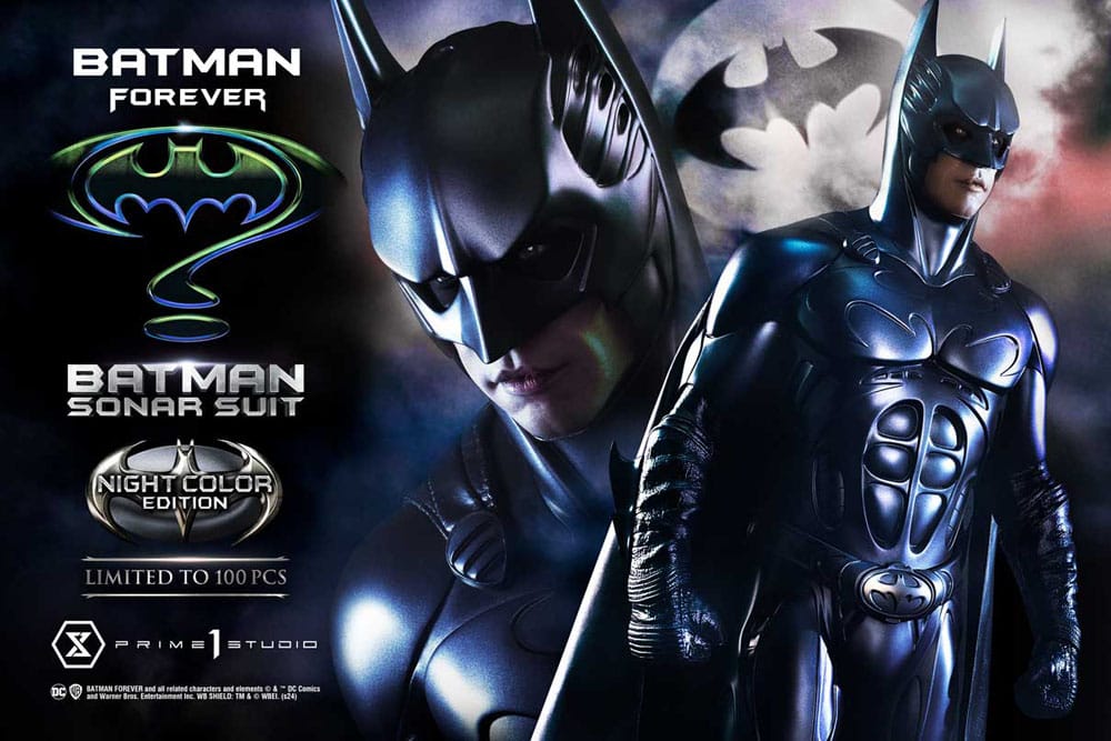 Batman Forever statuette Museum Masterline Series 1/3 Batman Sonar Suit Night Color Edition 95 cm