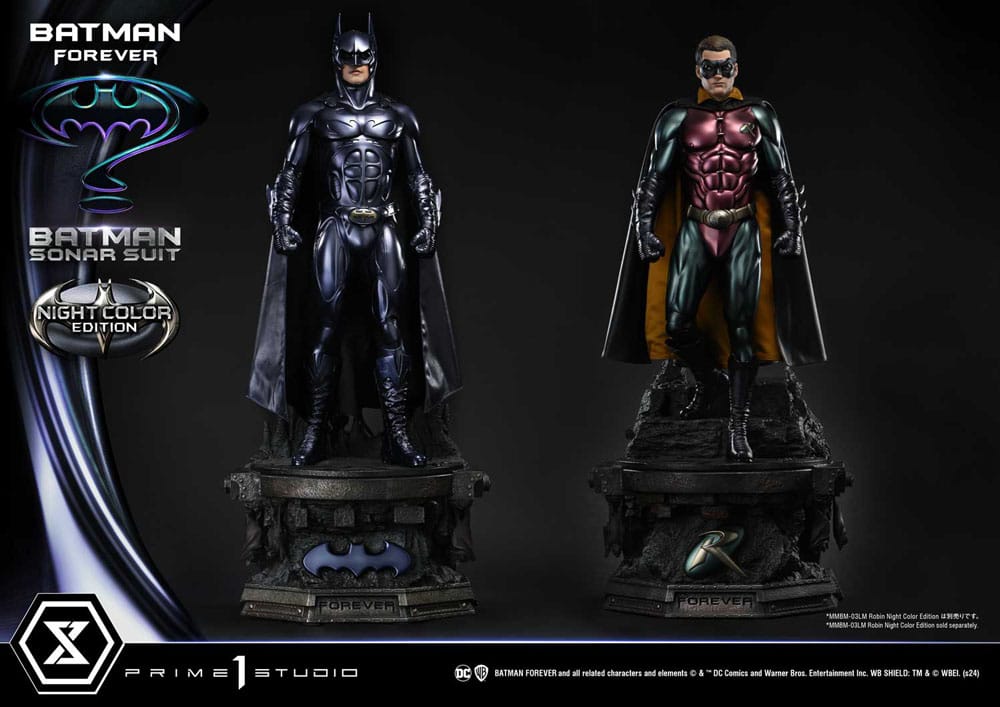 Batman Forever statuette Museum Masterline Series 1/3 Batman Sonar Suit Night Color Edition 95 cm