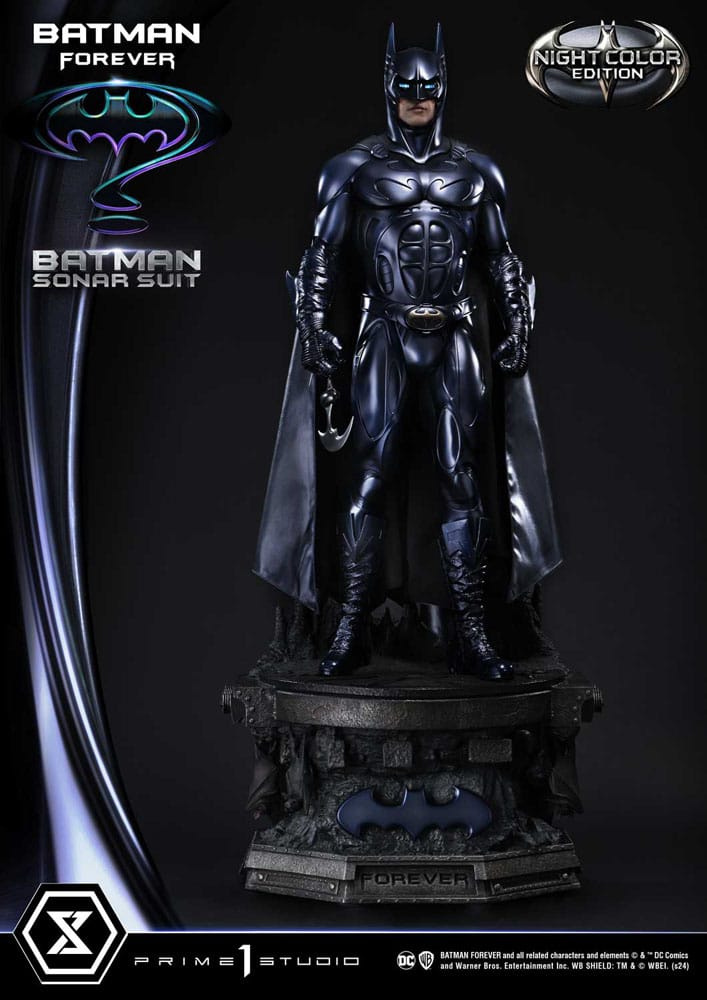 Batman Forever statuette Museum Masterline Series 1/3 Batman Sonar Suit Night Color Edition 95 cm