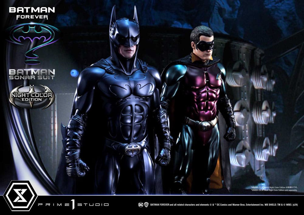 Batman Forever statuette Museum Masterline Series 1/3 Batman Sonar Suit Night Color Edition 95 cm