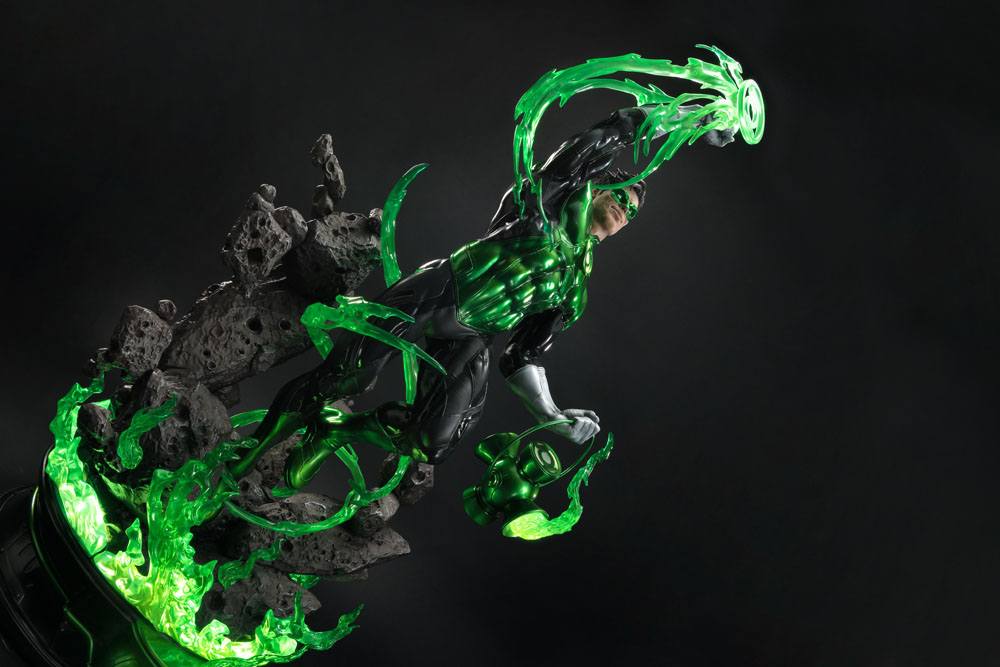 DC Comics statuette 1/3 Green Lantern Hal Jordan Deluxe Bonus Version 97 cm
