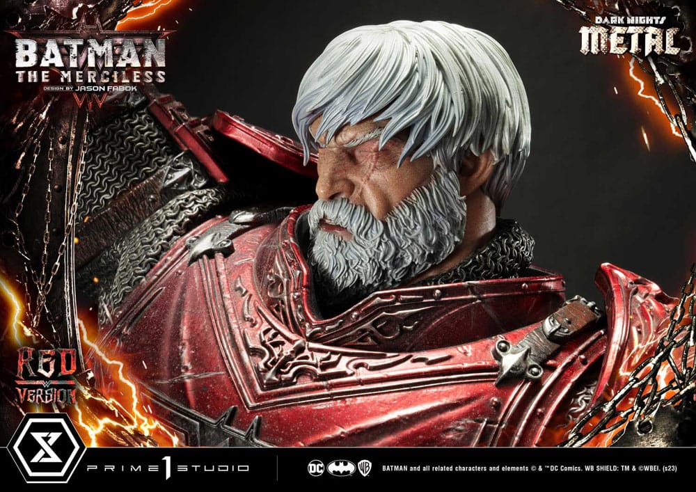 Dark Nights: Death Metal statuette 1/3 The Mericless Red Version 111 cm