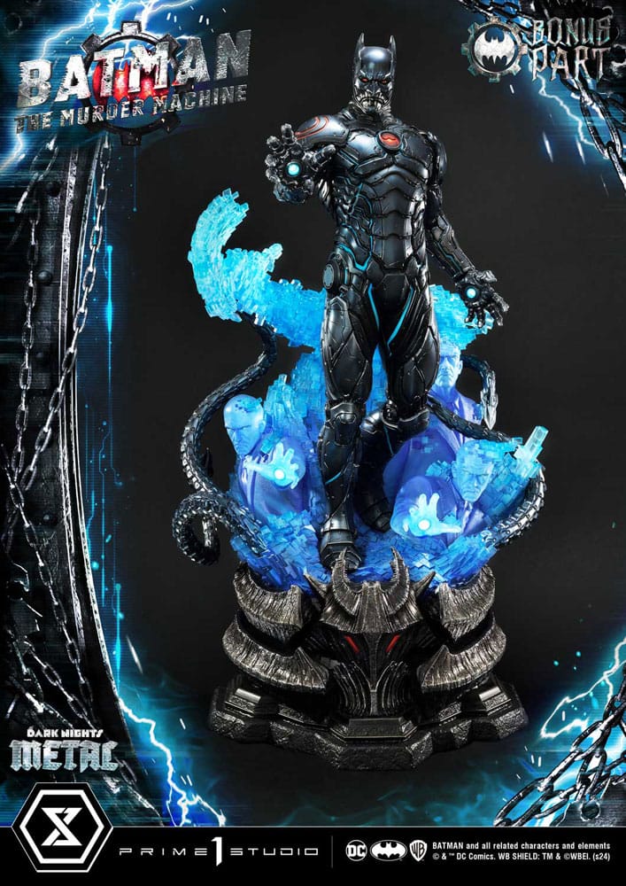 Batman: The Dark Nights Metal (Comics) statuette Museum Masterline Series 1/3 The Murder Machine Deluxe Bonus Version 85 cm