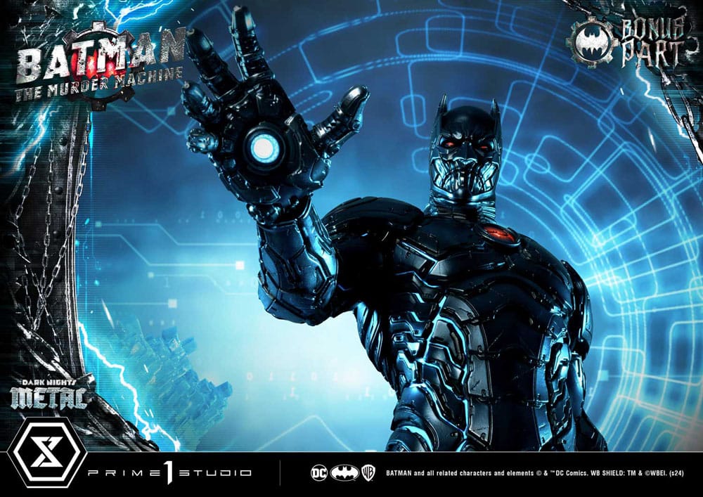 Batman: The Dark Nights Metal (Comics) statuette Museum Masterline Series 1/3 The Murder Machine Deluxe Bonus Version 85 cm