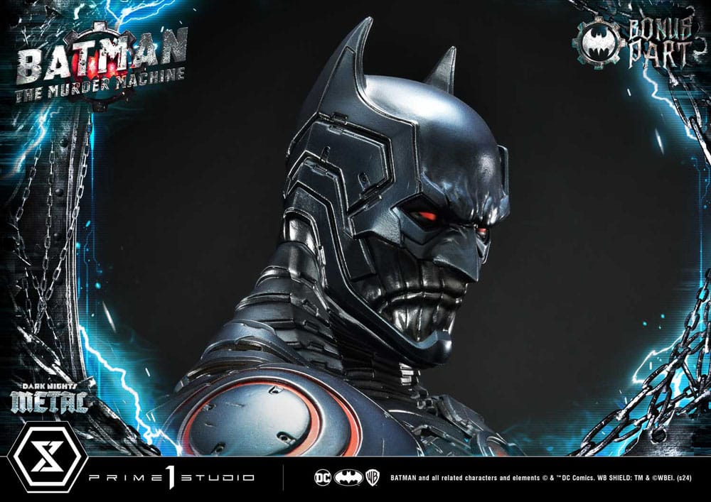 Batman: The Dark Nights Metal (Comics) statuette Museum Masterline Series 1/3 The Murder Machine Deluxe Bonus Version 85 cm