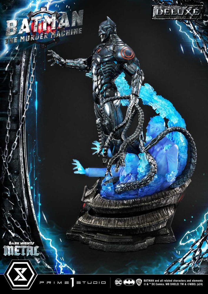 Batman: The Dark Nights Metal (Comics) statuette Museum Masterline Series 1/3 The Murder Machine Deluxe Bonus Version 85 cm