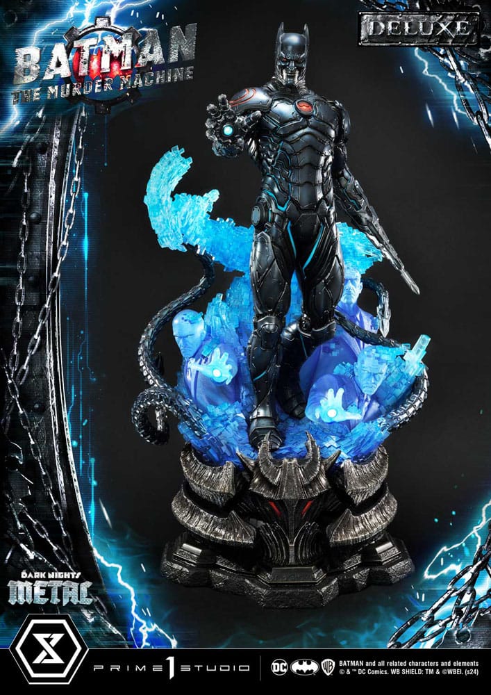 Batman: The Dark Nights Metal (Comics) statuette Museum Masterline Series 1/3 The Murder Machine Deluxe Bonus Version 85 cm