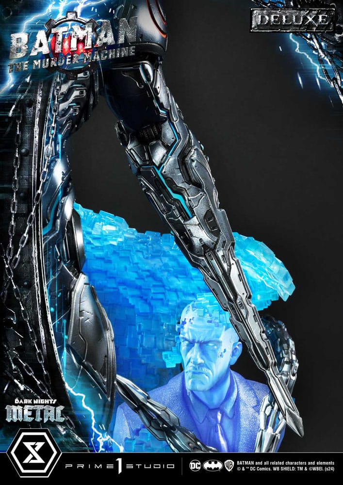 Batman: The Dark Nights Metal (Comics) statuette Museum Masterline Series 1/3 The Murder Machine Deluxe Bonus Version 85 cm