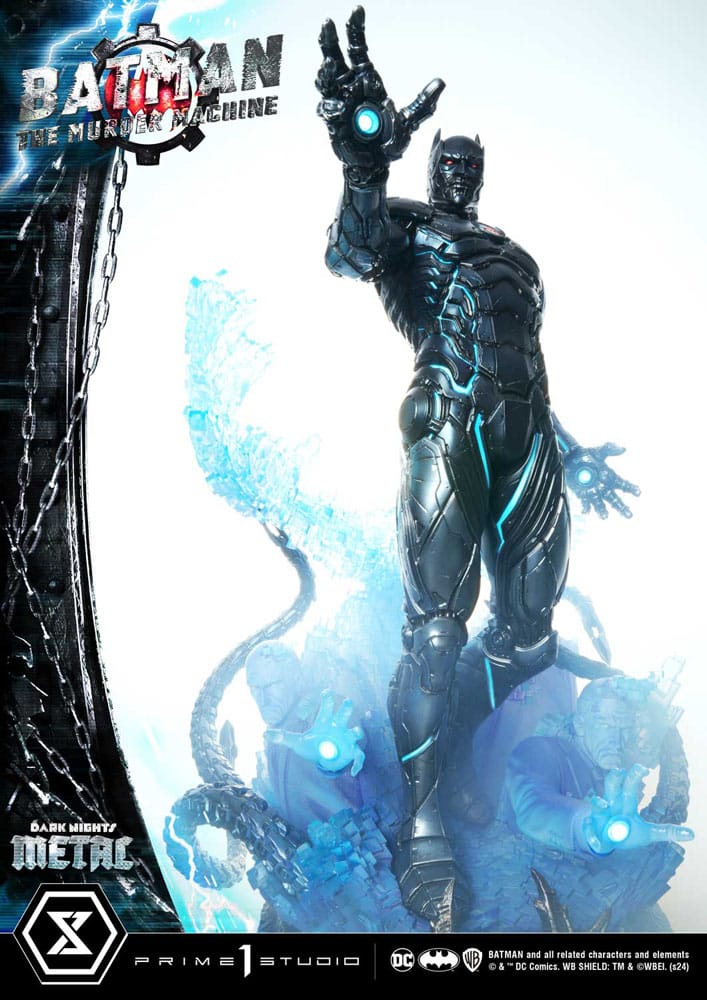 Batman: The Dark Nights Metal (Comics) statuette Museum Masterline Series 1/3 The Murder Machine Deluxe Bonus Version 85 cm